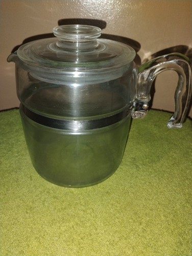 Pyrex vtg glass flameware - vtg, 6-9